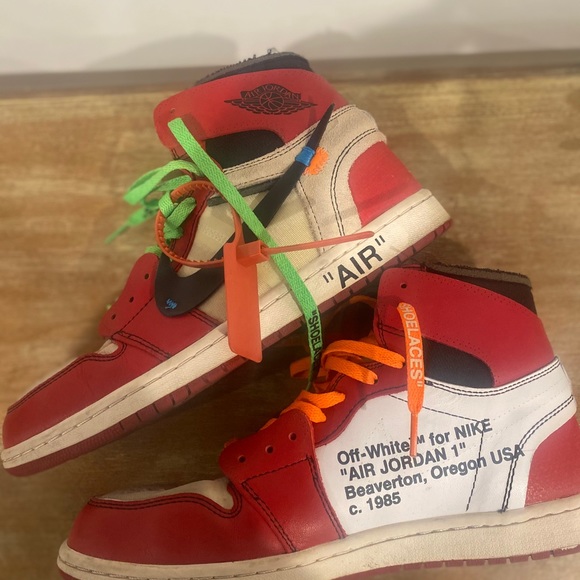 Jodan 1 x Off White - Picture 5 of 5